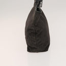 GUCCI GG Canvas Tote Bag Black Silver 001 1098 Auth BD2289-4