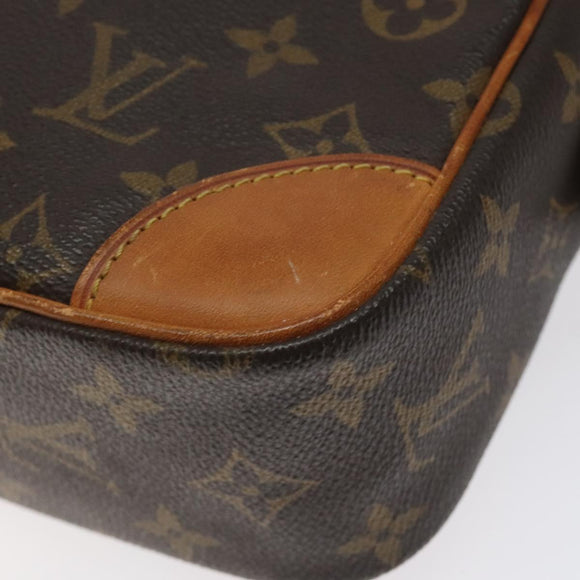 LOUIS VUITTON Monogram Compiegne 28 Clutch Bag M51845 LV Auth BD2305