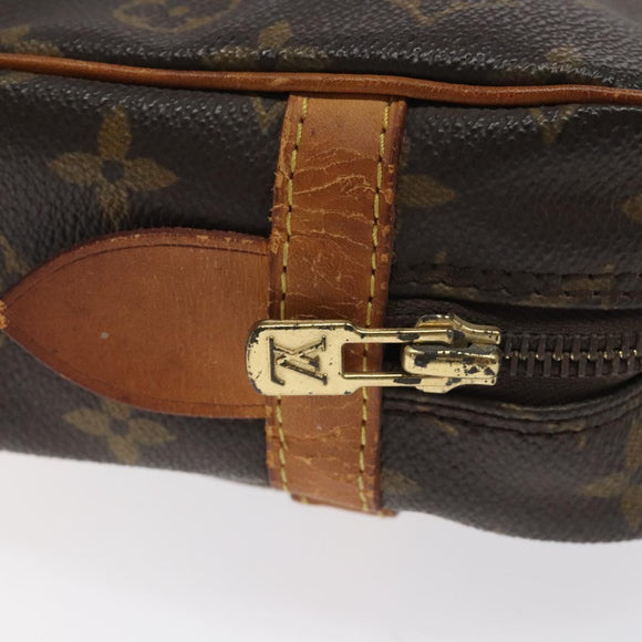 LOUIS VUITTON Monogram Compiegne 28 Clutch Bag M51845 LV Auth BD2305