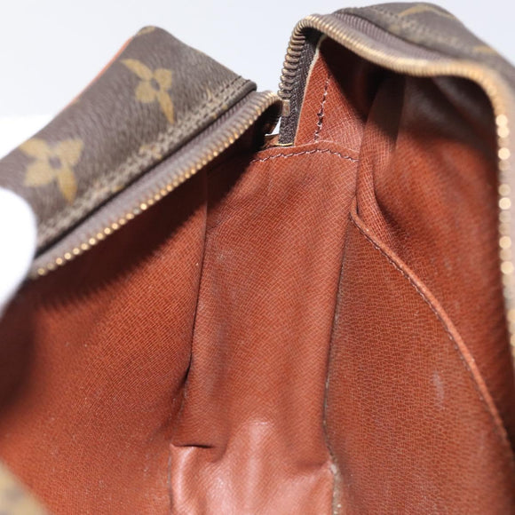 LOUIS VUITTON Monogram Compiegne 28 Clutch Bag M51845 LV Auth BD2305