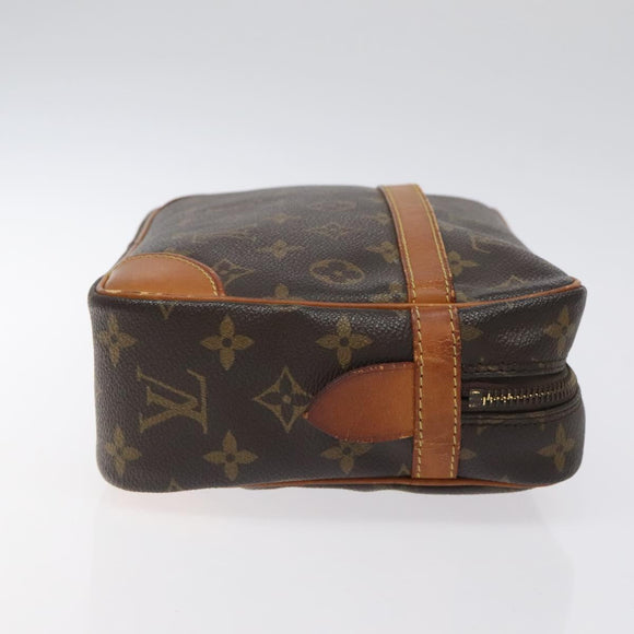 LOUIS VUITTON Monogram Compiegne 28 Clutch Bag M51845 LV Auth BD2305