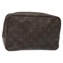 LOUIS VUITTON Monogram Trousse Toilette 23 Clutch Bag Vintage M47524 Auth BD2308-1