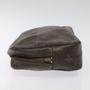 LOUIS VUITTON Monogram Trousse Toilette 23 Clutch Bag Vintage M47524 Auth BD2308-4