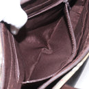 BURBERRY Nova Check Hand Bag Canvas Beige Brown gold Auth BD238-12