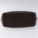 BURBERRY Nova Check Hand Bag Canvas Beige Brown gold Auth BD238-5