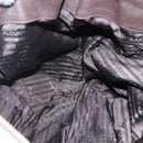 PRADA Hand Bag Nylon 2way Khaki Gold Auth BD242-20