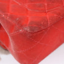 CHANEL Matelasse Chain Shoulder Bag Velor Pink CC Auth BD244V-16