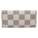 LOUIS VUITTON Damier Azur Multi Cles 4 Key Case N60020 LV Auth BD247-2