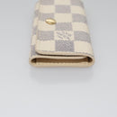 LOUIS VUITTON Damier Azur Multi Cles 4 Key Case N60020 LV Auth BD247-3