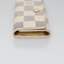 LOUIS VUITTON Damier Azur Multi Cles 4 Key Case N60020 LV Auth BD247-4