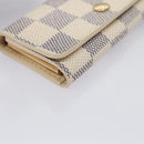 LOUIS VUITTON Damier Azur Multi Cles 4 Key Case N60020 LV Auth BD247-14