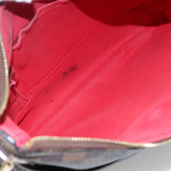 LOUIS VUITTON Damier Ebene Bloomsbury PM Shoulder Bag N42251 LV Auth BD248