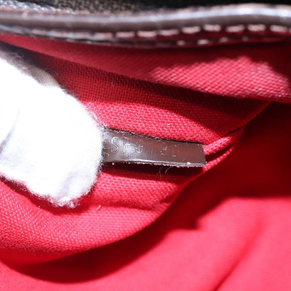 LOUIS VUITTON Damier Ebene Bloomsbury PM Shoulder Bag N42251 LV Auth BD248