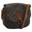LOUIS VUITTON Monogram Saint Cloud GM Shoulder Bag M51242 LV Auth BD258-1