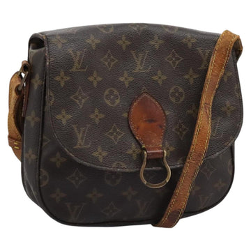 LOUIS VUITTON Monogram Saint Cloud GM Shoulder Bag M51242 LV Auth BD258