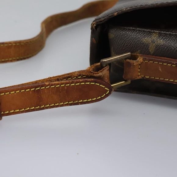 LOUIS VUITTON Monogram Saint Cloud GM Shoulder Bag M51242 LV Auth BD258