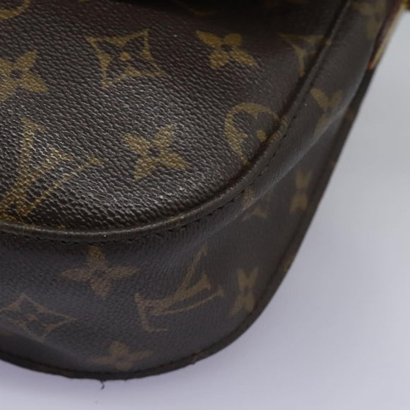 LOUIS VUITTON Monogram Saint Cloud GM Shoulder Bag M51242 LV Auth BD258