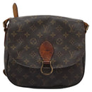 LOUIS VUITTON Monogram Saint Cloud GM Shoulder Bag M51242 LV Auth BD258-13