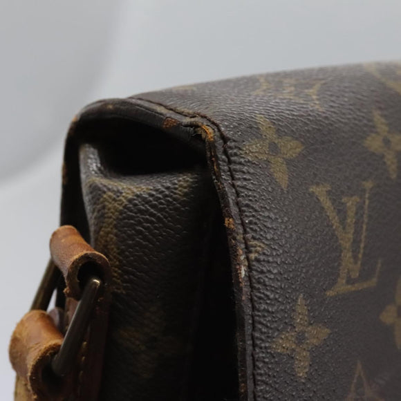 LOUIS VUITTON Monogram Saint Cloud GM Shoulder Bag M51242 LV Auth BD258