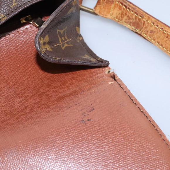 LOUIS VUITTON Monogram Saint Cloud GM Shoulder Bag M51242 LV Auth BD258