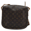 LOUIS VUITTON Monogram Saint Cloud GM Shoulder Bag M51242 LV Auth BD258-2