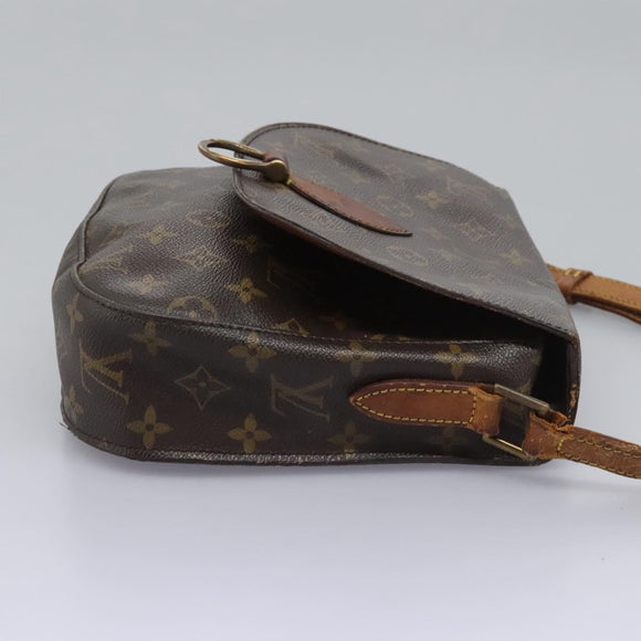 LOUIS VUITTON Monogram Saint Cloud GM Shoulder Bag M51242 LV Auth BD258