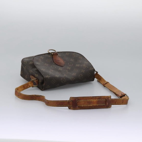 LOUIS VUITTON Monogram Saint Cloud GM Shoulder Bag M51242 LV Auth BD258