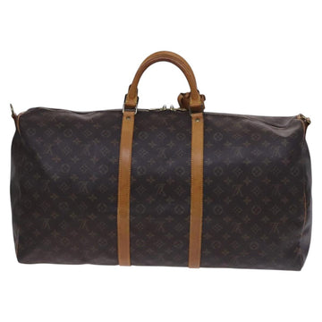 LOUIS VUITTON Monogram Keepall Bandouliere 60 Boston Bag M41412 LV Auth BD263 - 0