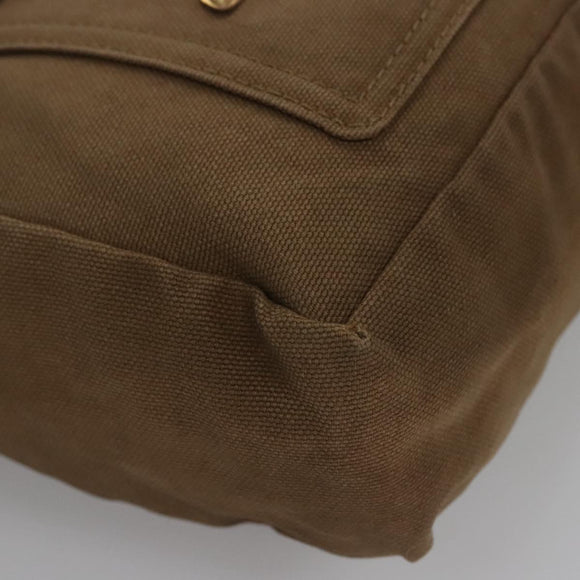 LOUIS VUITTON Thats Love PM Hand Bag Canvas Khaki Silver Gold M95468 Auth BD267