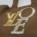 LOUIS VUITTON Thats Love PM Hand Bag Canvas Khaki Silver Gold M95468 Auth BD267-15