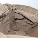 LOUIS VUITTON Thats Love PM Hand Bag Canvas Khaki Silver Gold M95468 Auth BD267-18