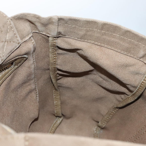 LOUIS VUITTON Thats Love PM Hand Bag Canvas Khaki Silver Gold M95468 Auth BD267