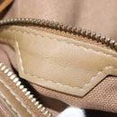 LOUIS VUITTON Thats Love PM Hand Bag Canvas Khaki Silver Gold M95468 Auth BD267-22