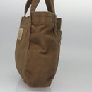 LOUIS VUITTON Thats Love PM Hand Bag Canvas Khaki Silver Gold M95468 Auth BD267-5