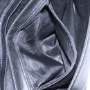 CELINE Shoulder Bag Leather Black Gold Auth BD268-22