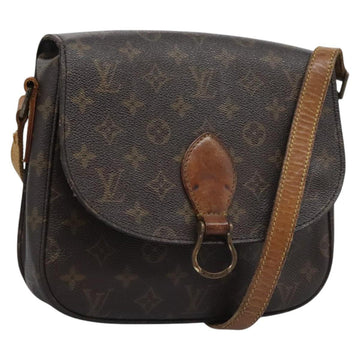 LOUIS VUITTON Monogram Saint Cloud GM Shoulder Bag M51242 LV Auth BD275