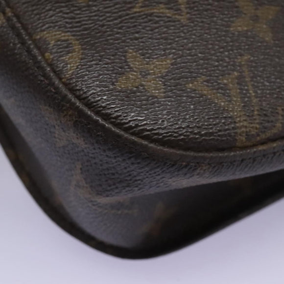 LOUIS VUITTON Monogram Saint Cloud GM Shoulder Bag M51242 LV Auth BD275