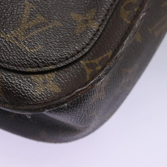 LOUIS VUITTON Monogram Saint Cloud GM Shoulder Bag M51242 LV Auth BD275