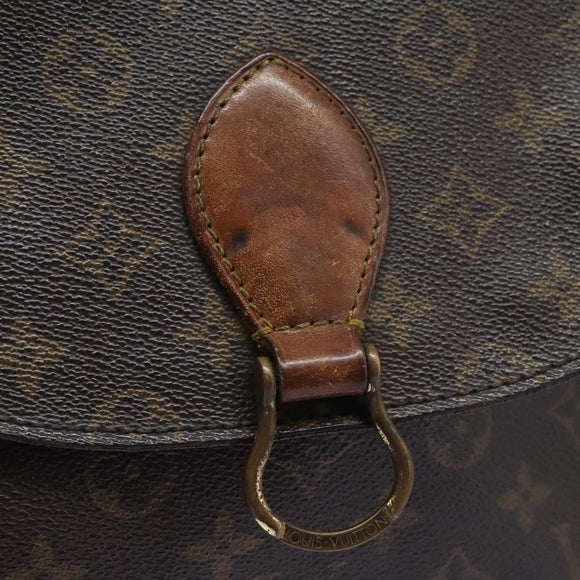 LOUIS VUITTON Monogram Saint Cloud GM Shoulder Bag M51242 LV Auth BD275
