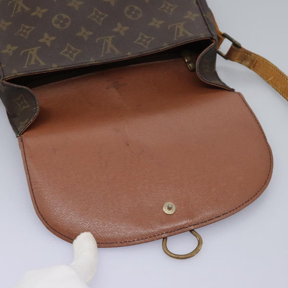 LOUIS VUITTON Monogram Saint Cloud GM Shoulder Bag M51242 LV Auth BD275