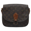 LOUIS VUITTON Monogram Saint Cloud GM Shoulder Bag M51242 LV Auth BD275-13