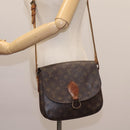 LOUIS VUITTON Monogram Saint Cloud GM Shoulder Bag M51242 LV Auth BD275-25