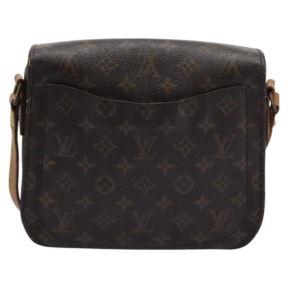 LOUIS VUITTON Monogram Saint Cloud GM Shoulder Bag M51242 LV Auth BD275