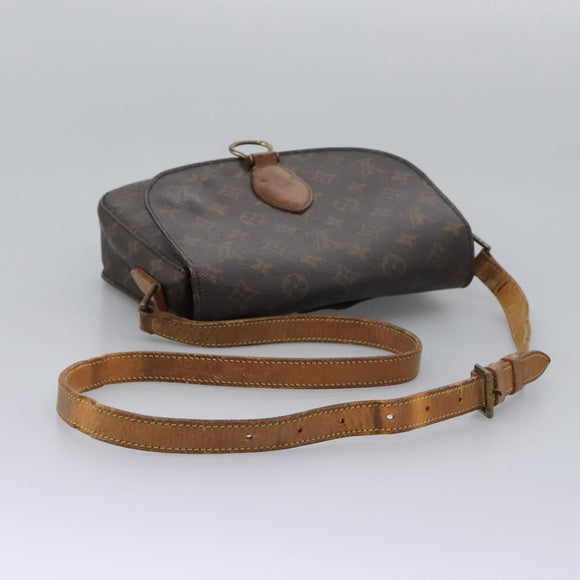 LOUIS VUITTON Monogram Saint Cloud GM Shoulder Bag M51242 LV Auth BD275
