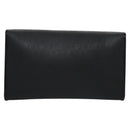 Christian Dior Honeycomb Canvas Chain Shoulder Bag PVC Black Gold Auth BD281-2