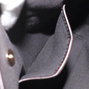 BURBERRY Nova Check Tote Bag PVC Leather Beige Dark Brown gold Auth BD286-20