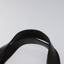 BURBERRY Nova Check Tote Bag PVC Leather Beige Dark Brown gold Auth BD286-8