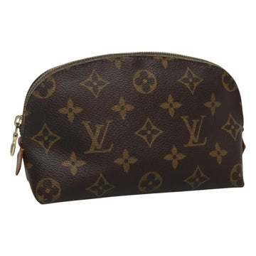 LOUIS VUITTON Monogram Pochette Cosmetic PM Cosmetic Pouch M47515 LV Auth BD289