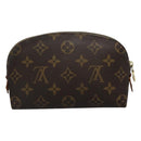 LOUIS VUITTON Monogram Pochette Cosmetic PM Cosmetic Pouch M47515 LV Auth BD289-2