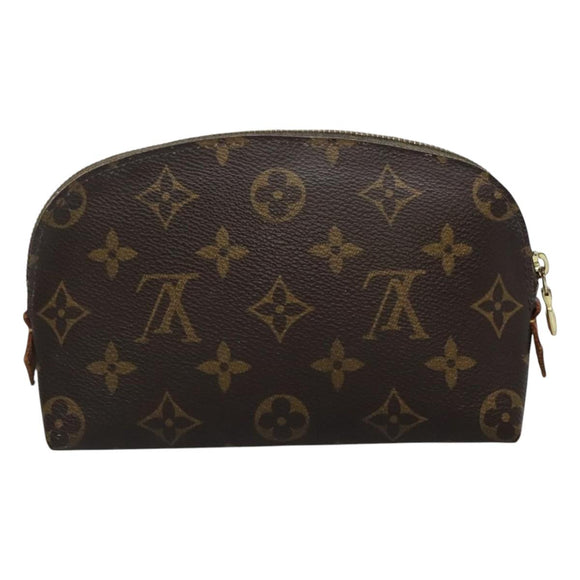 LOUIS VUITTON Monogram Pochette Cosmetic PM Cosmetic Pouch M47515 LV Auth BD289